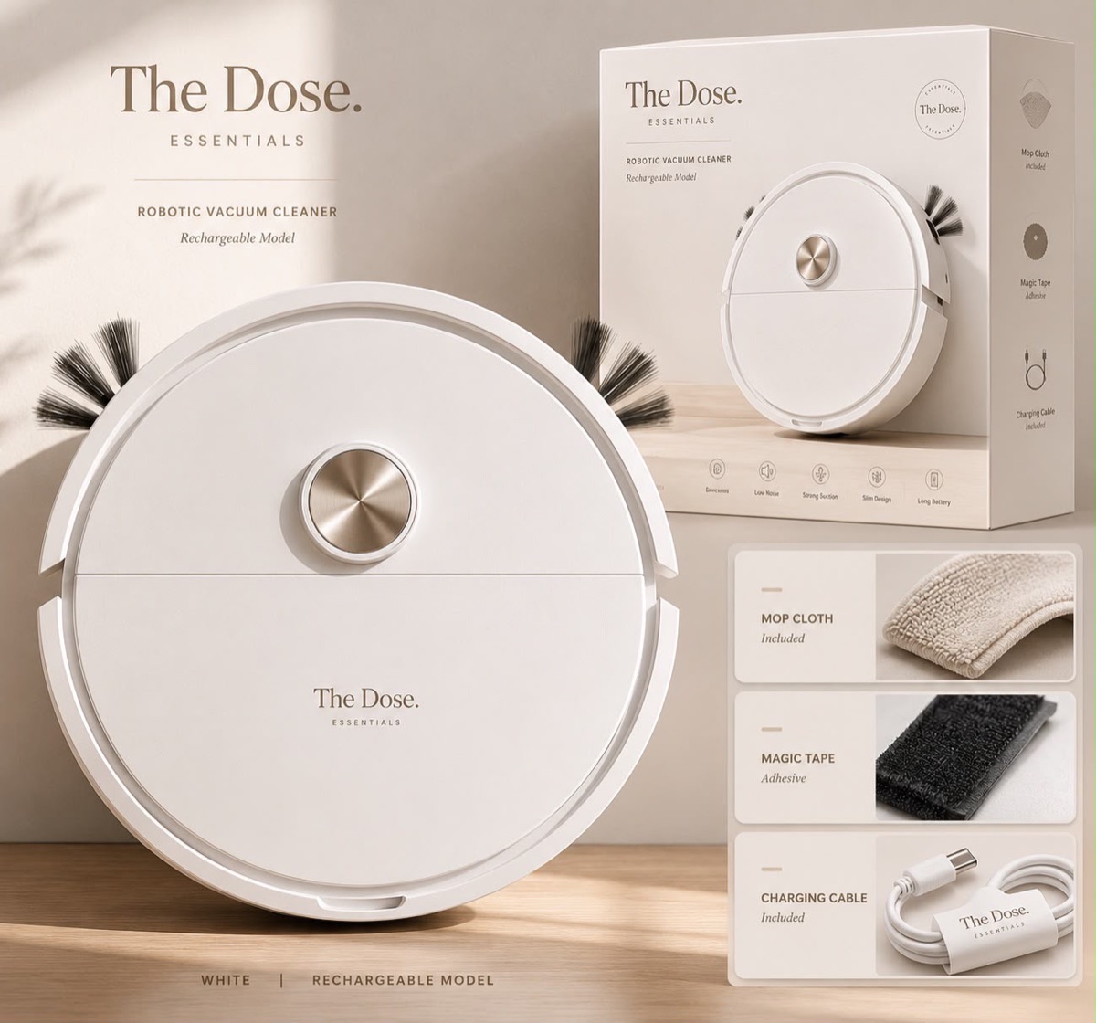 The Dose Robotic Vacuum Cleaner